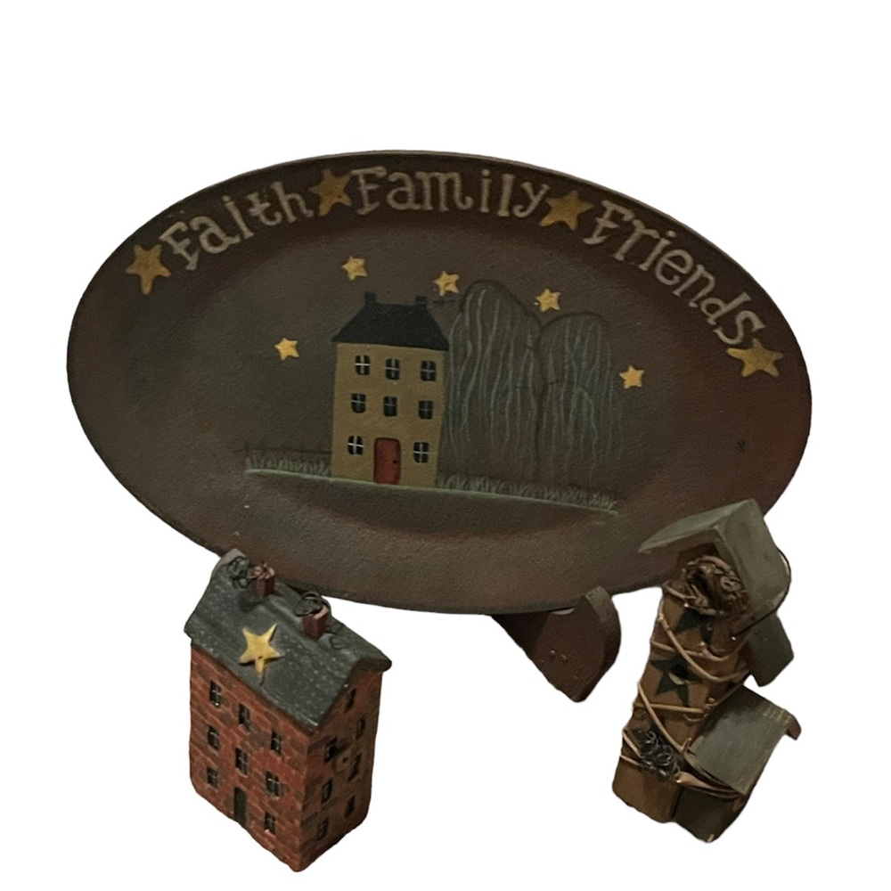 ⭐️Faith, Family, Friends plate ⭐️